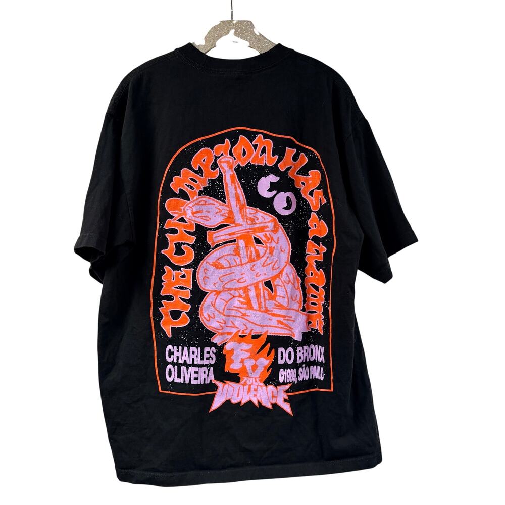 Charles Do Bronx Oliveira T Shirt XL Shaka Wear Max Heavy 1989 Full Violence